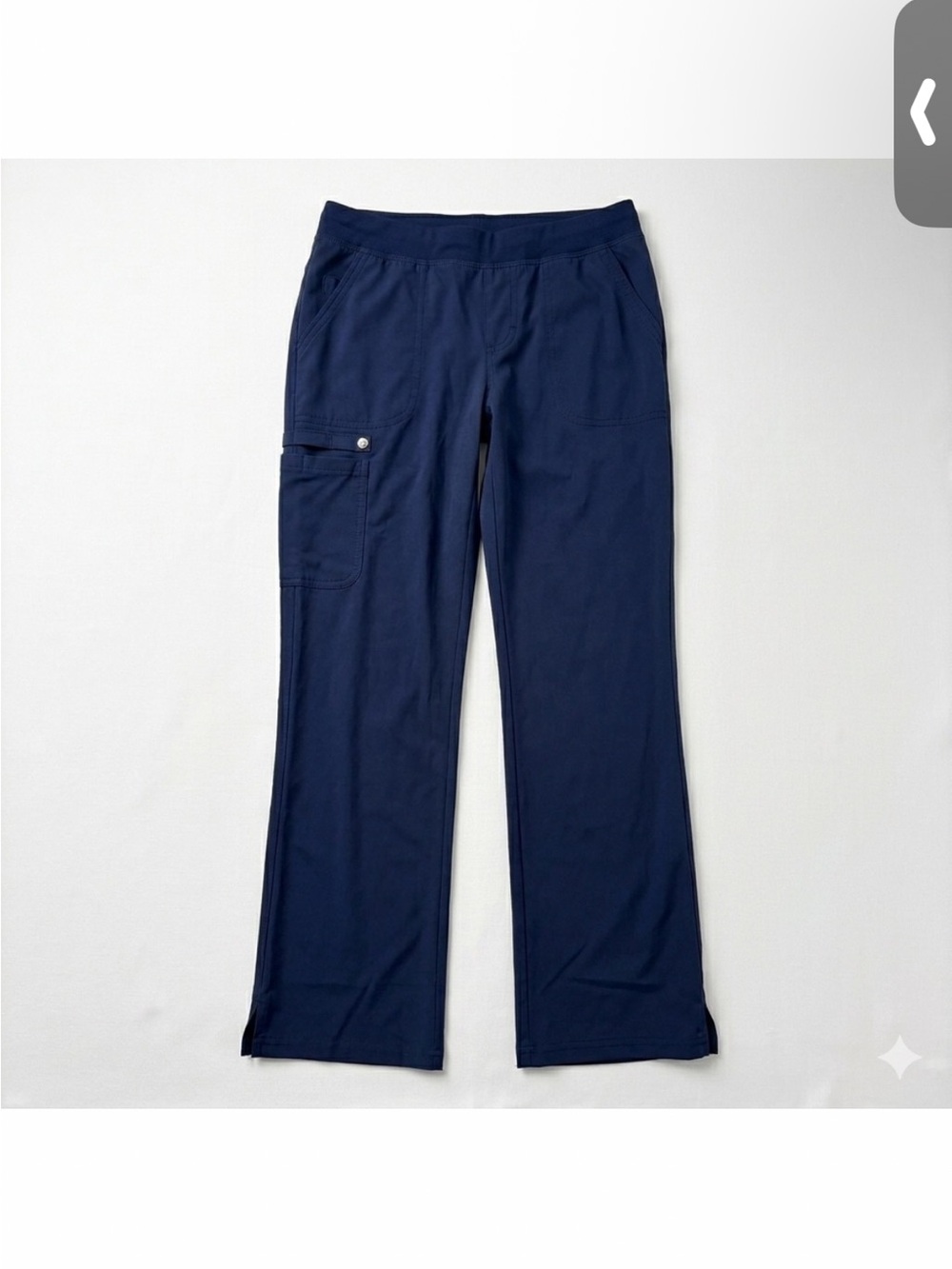 Elle Simply Polished
Women's Mid Rise Straight Leg
Small Scrub Pants